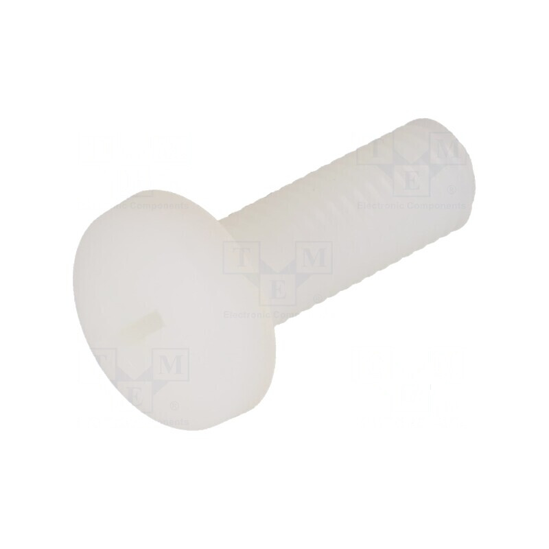 Şurub M10x30 cu Cap Rotund Phillips din Poliamidă conform ISO 7045 - Fixare Durabilă | Electronic-mag.ro | Componente Electronic
