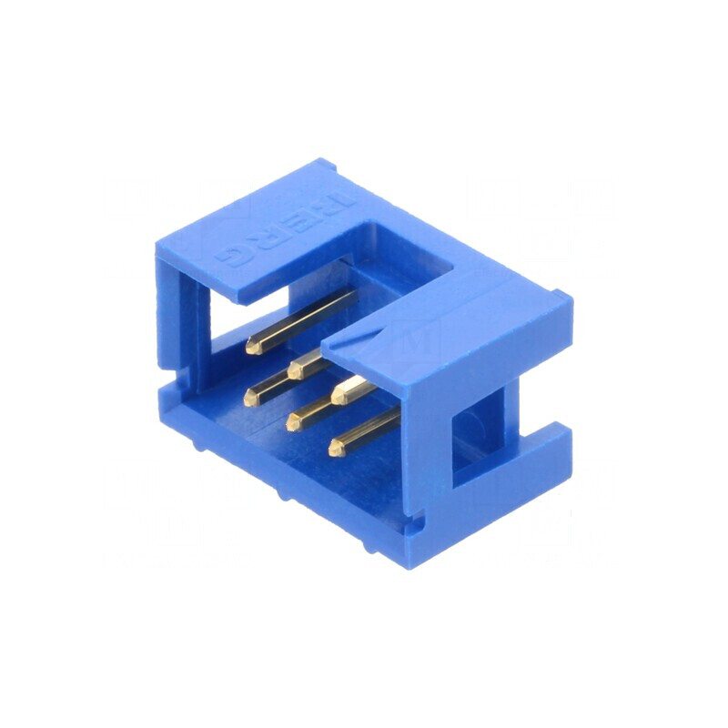 Conector Amphenol 6 pini, pas de 2,54 mm - Conectori electrice profesionale | Electronic-mag.ro | Componente Electronice