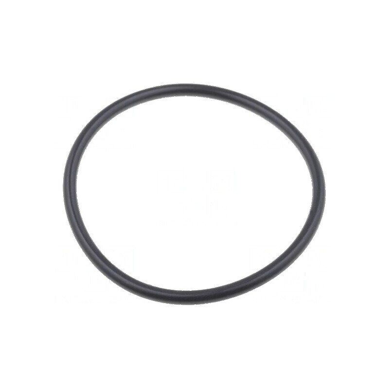 Garnitură O-ring cauciuc NBR 2mm grosime, 34mm diametru interior, PG29, neagră | Electronic-mag.ro | Componente Electronice