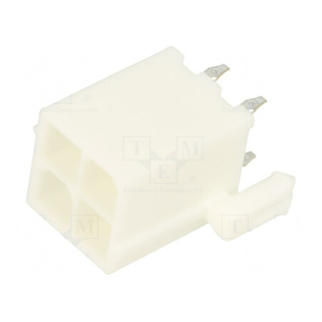 Conector Cablu-Placă Soclu Tată Mini-Fit Jr 4.2mm PIN 4 THT - Componente Electrice de Înalta Calitate | Electronic-mag.ro | Comp
