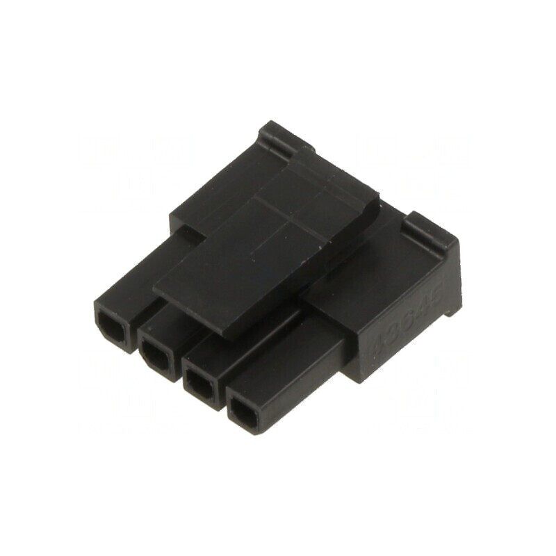 Conector cablu-placă mufă mamă Micro-Fit 3.0 cu 4 pini, 3mm | Electronic-mag.ro | Componente Electronice