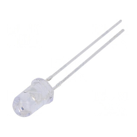 LED UV 30° 20mA 225mW 360-370nm 12VDC THT - Lumină Ultravioletă pentru Aplicatii Industriale | Electronic-mag.ro | Componente El