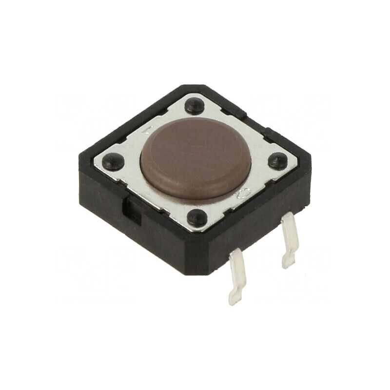 Microîntrerupător TACT SPST-NO 0,05A/12VDC THT - Pozitie 2 Fara Contact | Electronic-mag.ro | Componente Electronice Microîntrerupător TACT SPST-NO 0,05A/12VDC THT - Pozitie 2 Fara Contact | Electronic-mag.ro | Componente Electronice