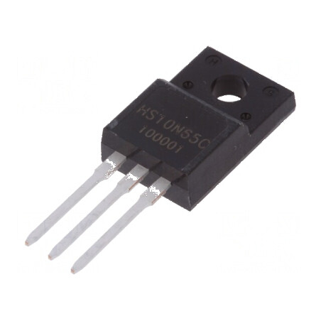 Tranzistor N-MOSFET Unipolar 650V 10A 27,5W TO220F - Componente Electronice de Înaltă Performanță | Electronic-mag.ro | Componen