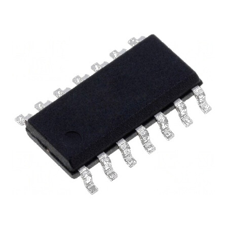IC digital 8 la 1 linie, registru de deplasare SMD SO14 74LS - Componentă electronică avansată | Electronic-mag.ro | Componente 