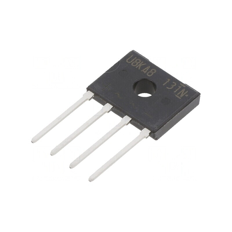 Punte Redresoare Monofazată Urmax 800V 8A 270A - Componente Electrice de Înaltă Performanță | Electronic-mag.ro | Componente Ele