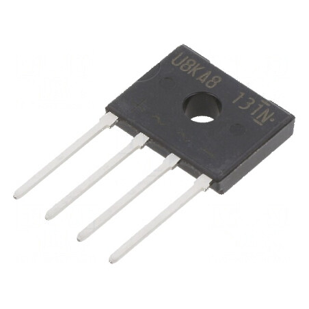 Punte Redresoare Monofazată Urmax 800V 8A 270A - Componente Electrice de Înaltă Performanță | Electronic-mag.ro | Componente Ele