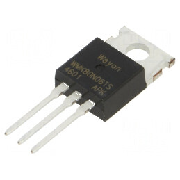 Tranzistor N-MOSFET Unipolar TO220-3 - Componentă Semiconductoare pentru Circuit Integrat | Electronic-mag.ro | Componente Elect
