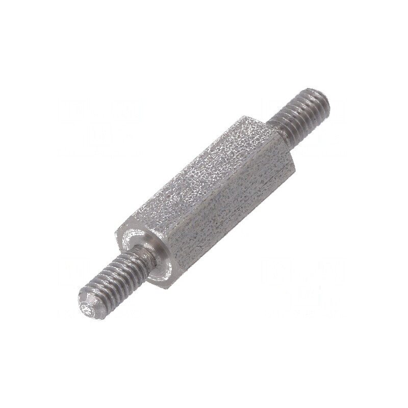 Piuliță Distanțieră Filetată 12mm M2.5 Hexagonală pentru Montaj Preciziv | Electronic-mag.ro | Componente Electronice