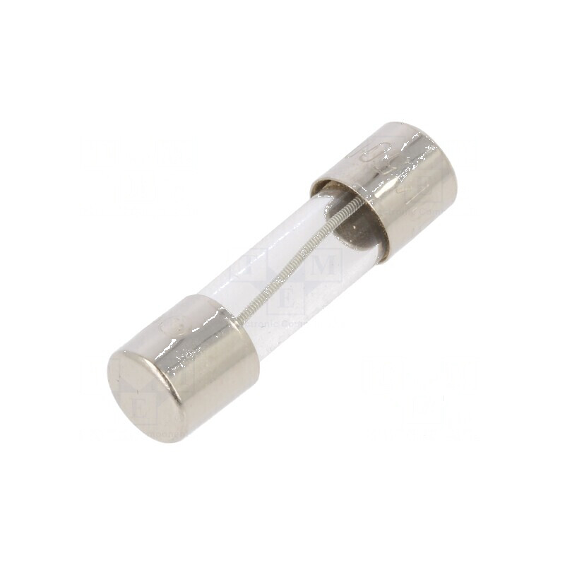 Siguranță întârziere 500mA 250VAC sticlă 5x20mm - Protecție electrică profesională | Electronic-mag.ro | Componente Electronice