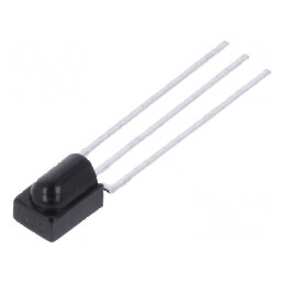 Receptor Infraroșu Integrat 38kHz cu Tensiune de Funcționare 2,5÷5,5V și Unghi de Detectare de 45° | Electronic-mag.ro | Compone