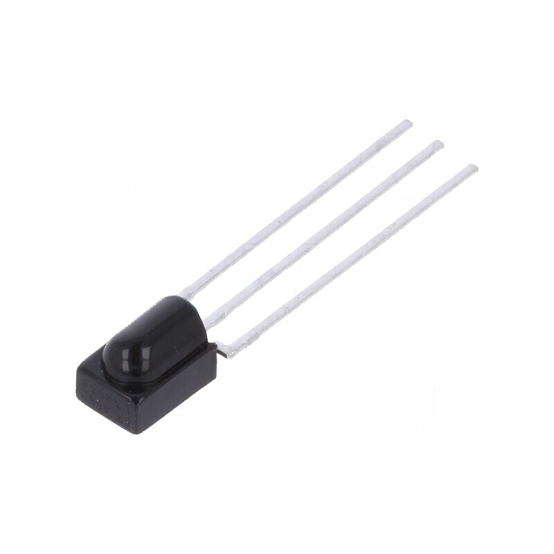Receptor Infraroșu Integrat 38kHz cu Tensiune de Funcționare 2,5÷5,5V și Unghi de Detectare de 45° | Electronic-mag.ro | Compone