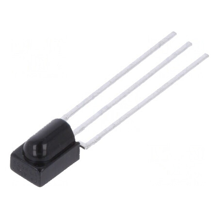 Receptor Infraroșu Integrat 38kHz cu Tensiune de Funcționare 2,5÷5,5V și Unghi de Detectare de 45° | Electronic-mag.ro | Compone