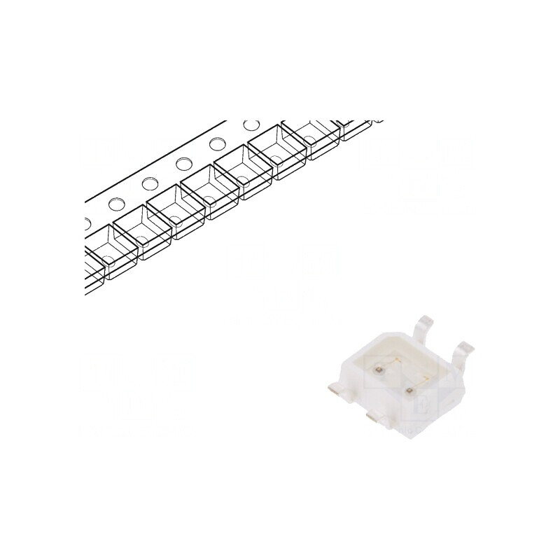 LED SMD 1109 Roșie/Galben-Verde 2,4x2,7x1,5mm 130° 5mA - Lumină de Semnalizare SMD pentru Proiecte Electronice | Electronic-mag.