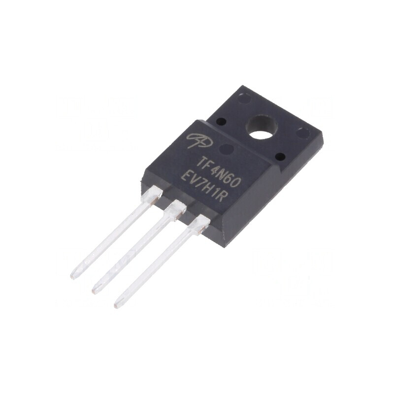 Tranzistor N-MOSFET Unipolar 600V 2.5A TO220F - Componentă Electronică pentru Aplicații de Putere | Electronic-mag.ro | Componen