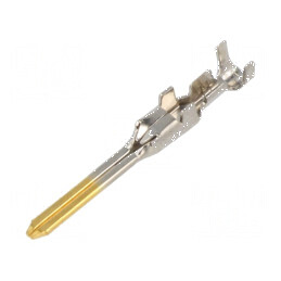 Pin tată aurit 0,2-0,6mm² 24AWG-20AWG D-3000 crimpat 15A - Conector electric de înaltă calitate | Electronic-mag.ro | Componente