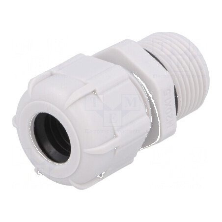 Garnitură de etanşare M20 1,5 IP68 cu filet alungit, gri - protecție avansată împotriva apei și prafului | Electronic-mag.ro | C