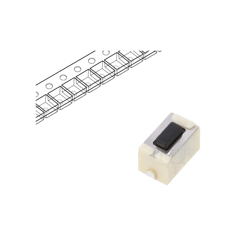 Microîntrerupător TACT SPST 0,05A/12VDC SMT 4,3mm EVQ5 - Comutator Compact pentru Circuit Electric | Electronic-mag.ro | Compone Microîntrerupător TACT SPST 0,05A/12VDC SMT 4,3mm EVQ5 - Comutator Compact pentru Circuit Electric | Electronic-mag.ro | Compone