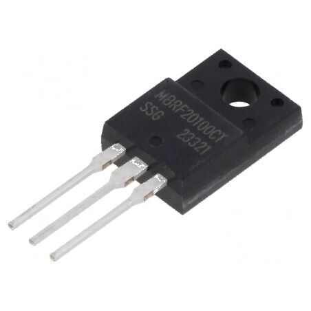 Diodă Schottky THT 100V 20A ITO220AB - Redresor cu Ufmax 900mV | Electronic-mag.ro | Componente Electronice