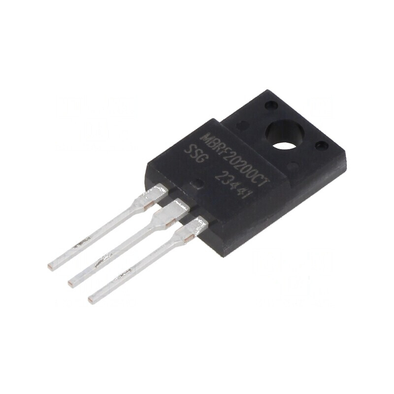 Diodă Schottky Redresoare THT 200V 20A ITO220AB cu Ufmax 950mV | Electronic-mag.ro | Componente Electronice Diodă Schottky Redresoare THT 200V 20A ITO220AB cu Ufmax 950mV | Electronic-mag.ro | Componente Electronice