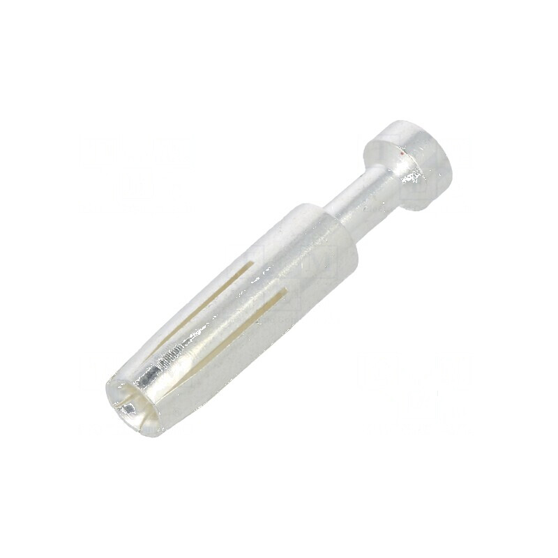 Pin mamă 2,5mm argintat 0,5mm² CEF/DEF, HEE crimpat 16A - Conector electric de calitate superioară | Electronic-mag.ro | Compone