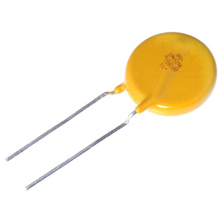 Varistor oxid de metal THT 510VAC 670VDC 820V ±10% 6,5kA - Protecție împotriva supratensiunilor | Electronic-mag.ro | Componente
