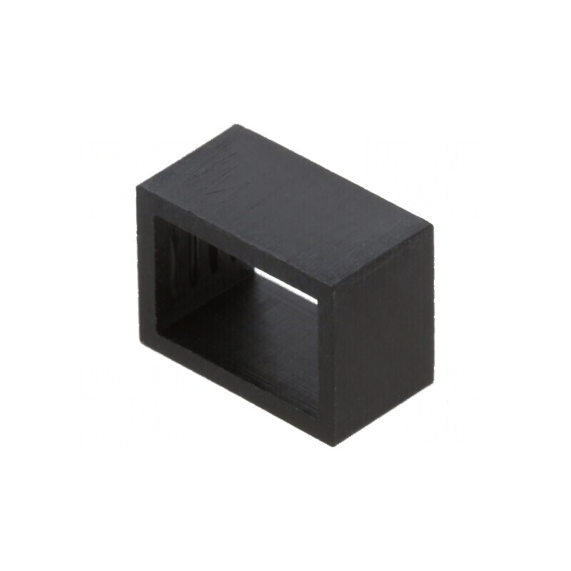 Montură LED două piese neagră UL94V-2, Dimensiune L: 7,6mm | Electronic-mag.ro | Componente Electronice Montură LED două piese neagră UL94V-2, Dimensiune L: 7,6mm | Electronic-mag.ro | Componente Electronice
