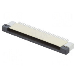 Conector FFC/FPC orizontal 40 PIN ZIF SMT 500mA cositorit pentru aplicații electronice | Electronic-mag.ro | Componente Electron