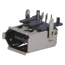 Conector IEEE1394 Soclu THT PIN 6 Unghi 90° - Componentă Electronică de Înaltă Calitate | Electronic-mag.ro | Componente Electro
