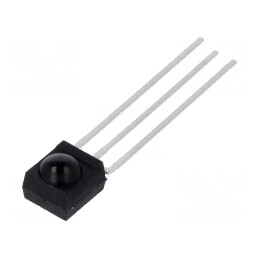 Receptor Infraroșu Integrat 40kHz cu Tensiune de Funcționare 2,5÷5,5V și Unghi de Detecție de 45° | Electronic-mag.ro | Componen
