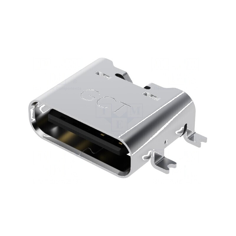 Conector USB C Soclu Fully SMT PIN 6 Orizontale 3A - Compunere Profesională pentru Conexiuni de Înaltă Calitate | Electronic-mag