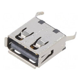 Conector USB B Soclu THT PIN 4 Drept USB 2.0 - Compatibilitate Avansată pentru Proiecte Electronice | Electronic-mag.ro | Compon