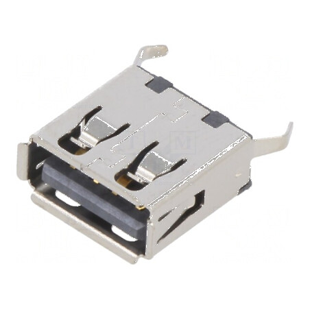 Conector USB B Soclu THT PIN 4 Drept USB 2.0 - Compatibilitate Avansată pentru Proiecte Electronice | Electronic-mag.ro | Compon