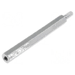 Piuliță Distanțieră Filetată 45mm - Filet Interior M3, Filet Exterior M3 | Electronic-mag.ro | Componente Electronice