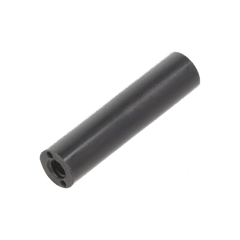 Manșon Distanțier Cilindric Poliamidă M3 - Lungime 25mm, Diametru Exterior 6mm | Electronic-mag.ro | Componente Electronice