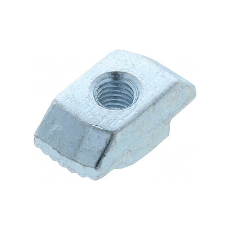 Piuliță din oțel zincat T pentru profil, lățime cant 10mm, filet M5 | Electronic-mag.ro | Componente Electronice Piuliță din oțel zincat T pentru profil, lățime cant 10mm, filet M5 | Electronic-mag.ro | Componente Electronice