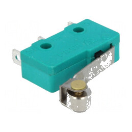 Microîntrerupător SNAP ACTION 5A/250VAC cu manetă și rolă - Comutator electric de înaltă precizie | Electronic-mag.ro | Componen