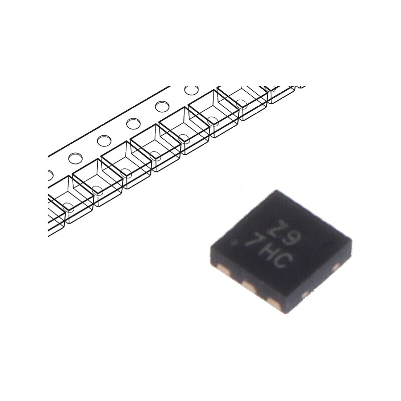 Driver LED U-DFN2020-6 IC boost 40mA, compatibil 2,7V-30V, 1 canal | Electronic-mag.ro | Componente Electronice