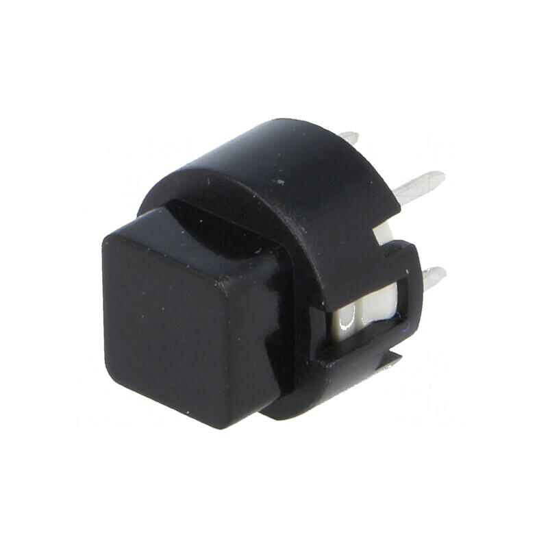 Comutator Tastatură Poz: 2 SPST-NO 0,01A/35VDC Neagră THT - Comutator Profesional pentru Circuit Electric | Electronic-mag.ro | 