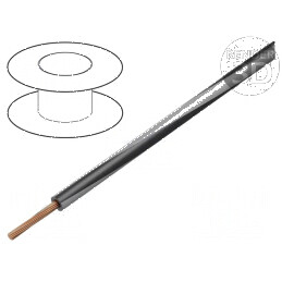 Cablu H05V-K LgY Litat Cu 0,5mm² PVC Negru și Gri 300V 500V - Cabluri Electrice de Înaltă Calitate | Electronic-mag.ro | Compone