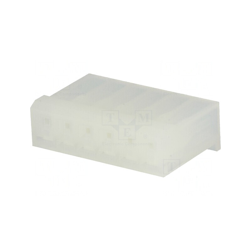 Conector cablu-placă mufă mamă SPOX 3,96mm, 6 pini, pentru conexiuni electrice profesionale | Electronic-mag.ro | Componente Ele