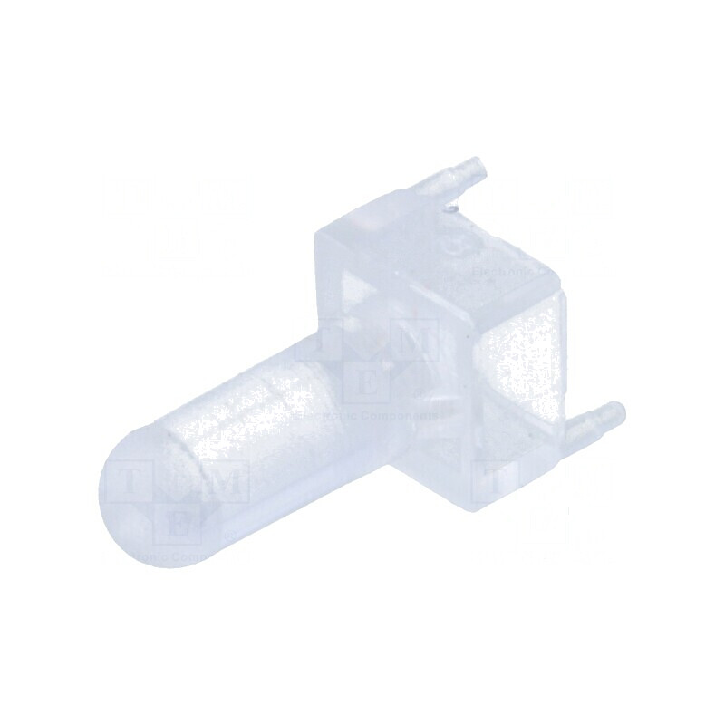 Tub LED rotund Ø3mm cu parte frontală convexă - soluție de iluminat eficientă | Electronic-mag.ro | Componente Electronice