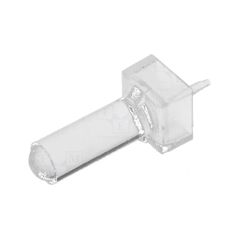 Tub LED rotund Ø3mm cu parte frontală convexă - soluție de iluminat profesională | Electronic-mag.ro | Componente Electronice