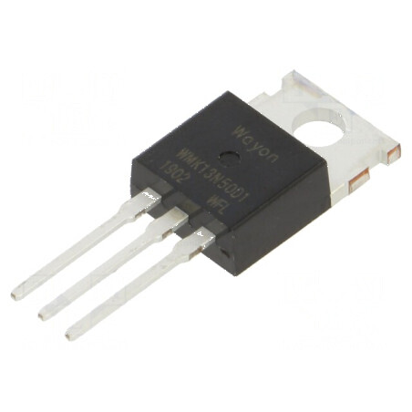 Tranzistor N-MOSFET Unipolar 500V 13A TO220-3 - Componentă Electronică de Înaltă Performanță | Electronic-mag.ro | Componente El