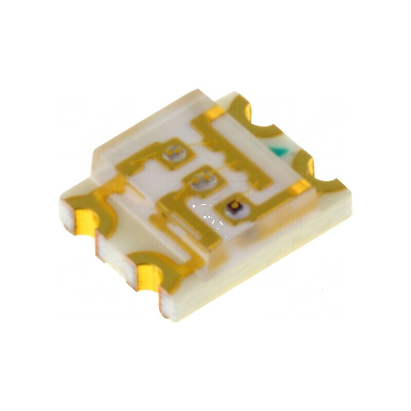 LED SMD 1210 RGB 3,2x2,6x1,1mm cu unghi de 120° - λd: 470nm, 525nm, 624nm | Electronic-mag.ro | Componente Electronice