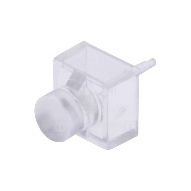 Tub LED rotund Ø3mm cu parte frontală plată - soluție de iluminat eficientă | Electronic-mag.ro | Componente Electronice