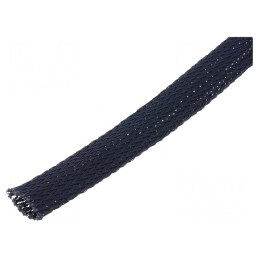 "Rolă de Trese din Poliester Negru Ø7,5-12mm - Material Rezistent pentru Proiecte Diverse" | Electronic-mag.ro | Componente Elec
