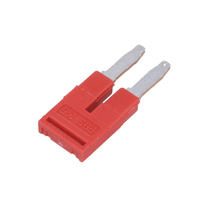 Punte de Conectare Piste 2 Roșie, Lățime 5mm, UL94V-0 | Electronic-mag.ro | Componente Electronice