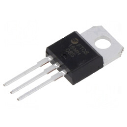 Triac 600V 8A TO220AB - Comutator de putere cu Igt 50mA și Ifsm 84A pentru aplicații industriale | Electronic-mag.ro | Component