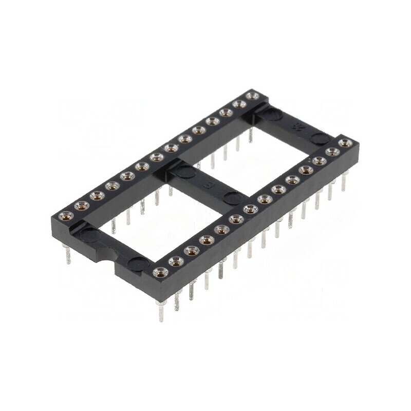 Soclu DIP28 pentru Circuite Integrate cu Raster de 2,54mm THT - Precizie Ridicată | Electronic-mag.ro | Componente Electronice Soclu DIP28 pentru Circuite Integrate cu Raster de 2,54mm THT - Precizie Ridicată | Electronic-mag.ro | Componente Electronice
